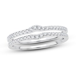 Adore Double Wedding Band 1/4 ct tw Diamonds 14K White Gold