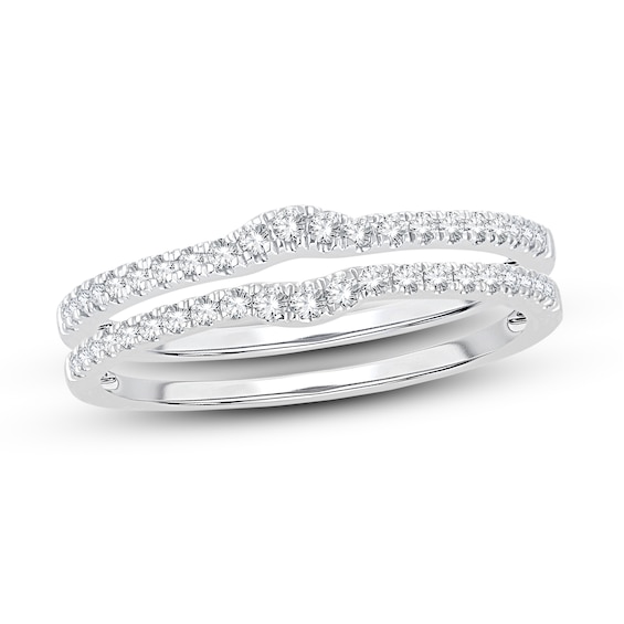 Adore Double Wedding Band 1/4 ct tw Diamonds 14K White Gold