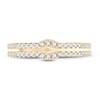Thumbnail Image 3 of Adore Double Wedding Band 1/4 ct tw Diamonds 14K Yellow Gold