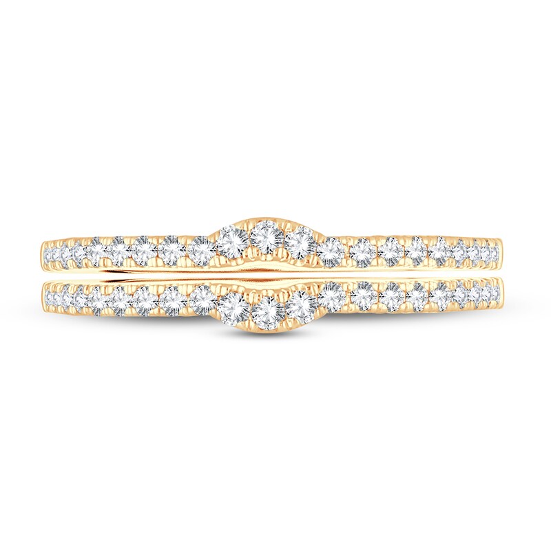 Main Image 3 of Adore Double Wedding Band 1/4 ct tw Diamonds 14K Yellow Gold