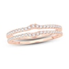 Thumbnail Image 1 of Adore Double Wedding Band 1/4 ct tw Diamonds 14K Rose Gold