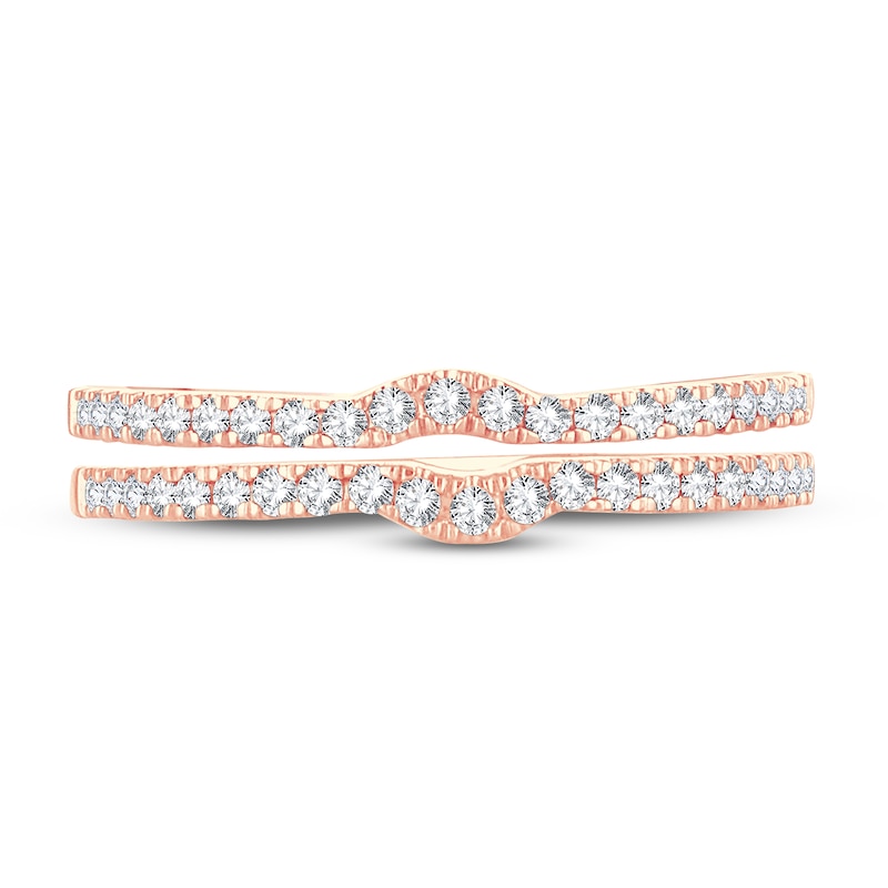 Main Image 3 of Adore Double Wedding Band 1/4 ct tw Diamonds 14K Rose Gold