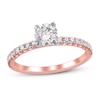 Thumbnail Image 1 of Adore Diamond Engagement Ring 7/8 ct tw 14K Rose Gold