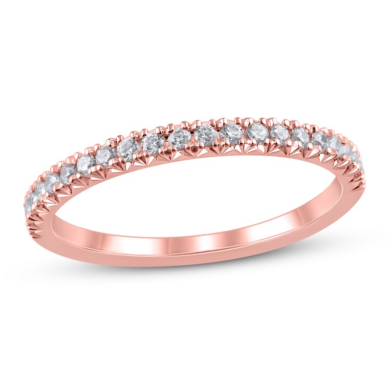 Main Image 1 of Adore Diamond Wedding Band 1/4 ct tw 14K Rose Gold