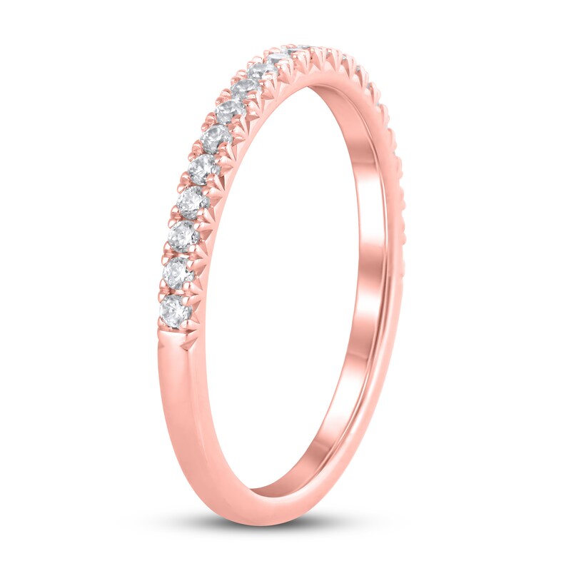 Main Image 2 of Adore Diamond Wedding Band 1/4 ct tw 14K Rose Gold