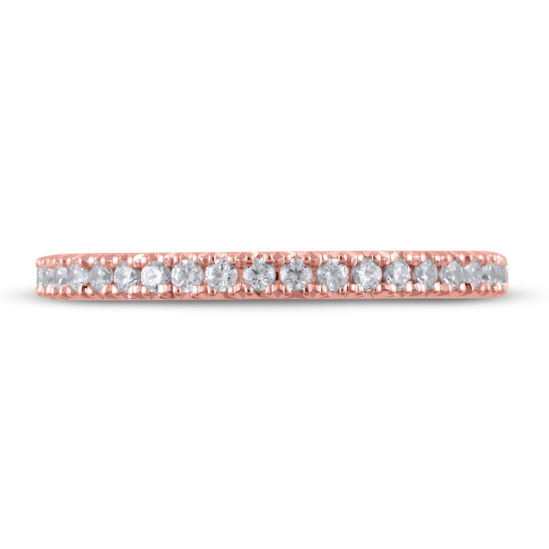 Main Image 3 of Adore Diamond Wedding Band 1/4 ct tw 14K Rose Gold