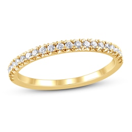 Adore Diamond Wedding Band 1/4 ct tw 14K Yellow Gold