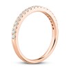 Diamond Wedding Band 1/4 ct tw Round-cut 14K Rose Gold