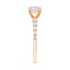 Thumbnail Image 2 of Multi-Diamond Engagement Ring 5/8 ct tw Round-cut 14K Rose Gold