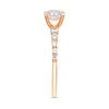 Thumbnail Image 1 of Multi-Diamond Engagement Ring 5/8 ct tw Round-cut 14K Rose Gold