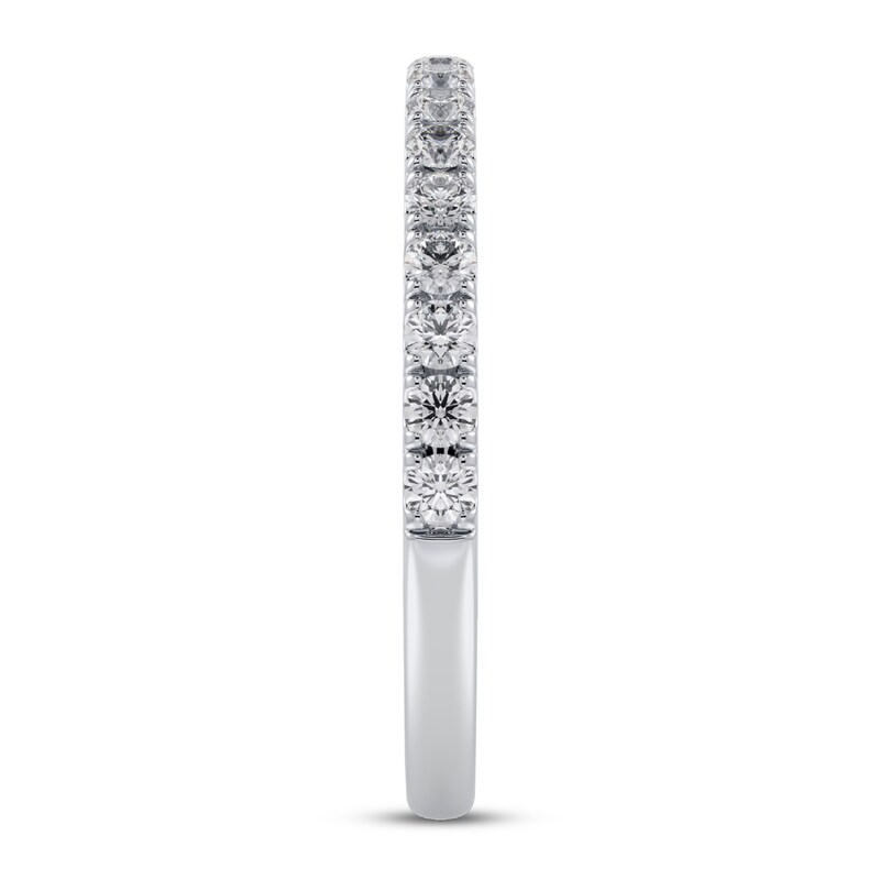 Diamond Wedding Band 3/8 ct tw Round-cut 14K White Gold