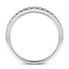Diamond Wedding Band 3/8 ct tw Round-cut 14K White Gold