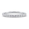 Diamond Wedding Band 3/8 ct tw Round-cut 14K White Gold