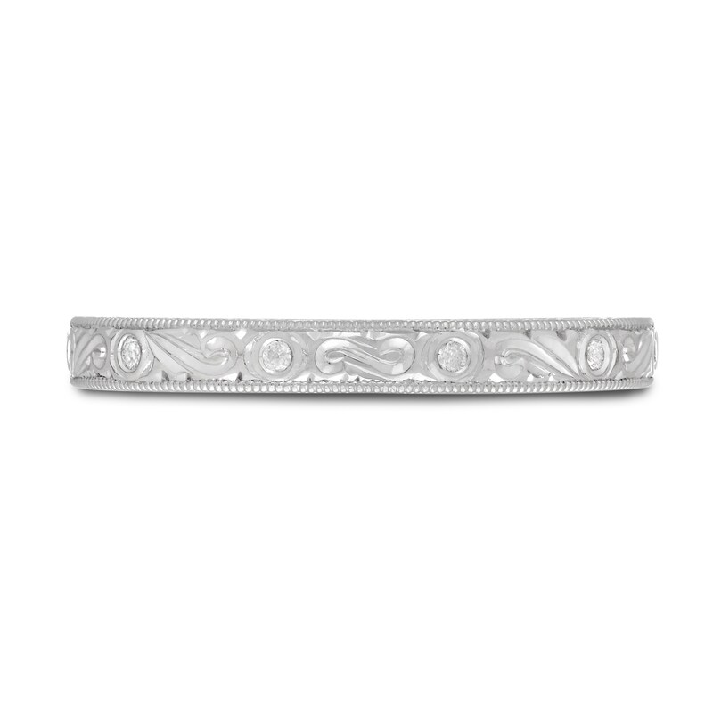 Neil Lane Diamond Wedding Band 1/20 ct tw Round-cut 14K White Gold