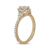 Thumbnail Image 2 of Neil Lane Diamond Engagement Ring 1 ct tw Pear & Round 14K Yellow Gold