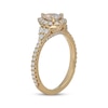 Thumbnail Image 1 of Neil Lane Diamond Engagement Ring 1 ct tw Pear & Round 14K Yellow Gold