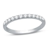 Diamond Wedding Band 1/3 ct tw Round-cut 14K White Gold