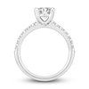 Thumbnail Image 1 of Diamond Engagement Ring 1-1/4 ct tw Round-cut 14K White Gold