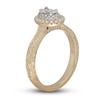 Thumbnail Image 2 of Neil Lane Diamond Engagement Ring 1/2 ct tw Oval & Round 14K Two-Tone Gold
