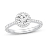 Thumbnail Image 0 of GIA Diamond Engagement Ring 1-1/4 ct tw Round-cut 18K White Gold
