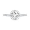 Thumbnail Image 2 of GIA Diamond Engagement Ring 1-1/4 ct tw Round-cut 18K White Gold