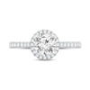 Thumbnail Image 3 of GIA Diamond Engagement Ring 1-1/4 ct tw Round-cut 18K White Gold
