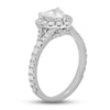 Neil Lane Diamond Engagement Ring 1-3/8 ct tw Heart & Round-Cut 14K White Gold