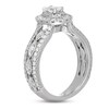 Neil Lane Diamond Engagement Ring 1 ct tw Oval & Round-cut 14K White Gold