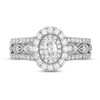 Neil Lane Diamond Engagement Ring 1 ct tw Oval & Round-cut 14K White Gold