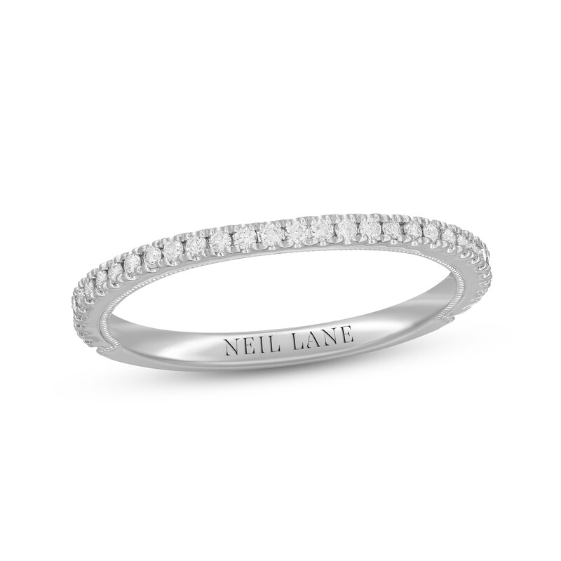 Neil Lane Diamond Wedding Band 1/5 ct tw Round-cut 14K White Gold