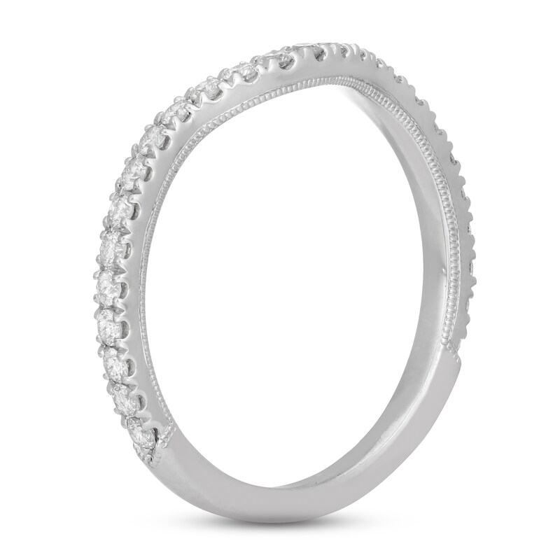 Neil Lane Diamond Wedding Band 3/8 ct tw Round-cut 14K White Gold