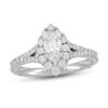Thumbnail Image 0 of Neil Lane Diamond Engagement Ring 1 ct tw Marquise & Round-Cut 14K White Gold