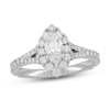 Thumbnail Image 1 of Neil Lane Diamond Engagement Ring 1 ct tw Marquise & Round-Cut 14K White Gold