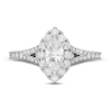 Thumbnail Image 1 of Neil Lane Diamond Engagement Ring 1 ct tw Marquise & Round-Cut 14K White Gold