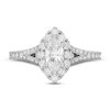 Thumbnail Image 2 of Neil Lane Diamond Engagement Ring 1 ct tw Marquise & Round-Cut 14K White Gold