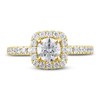 Thumbnail Image 3 of Adore Diamond Engagement Ring 1-1/4 ct tw Round-cut 14K Yellow Gold