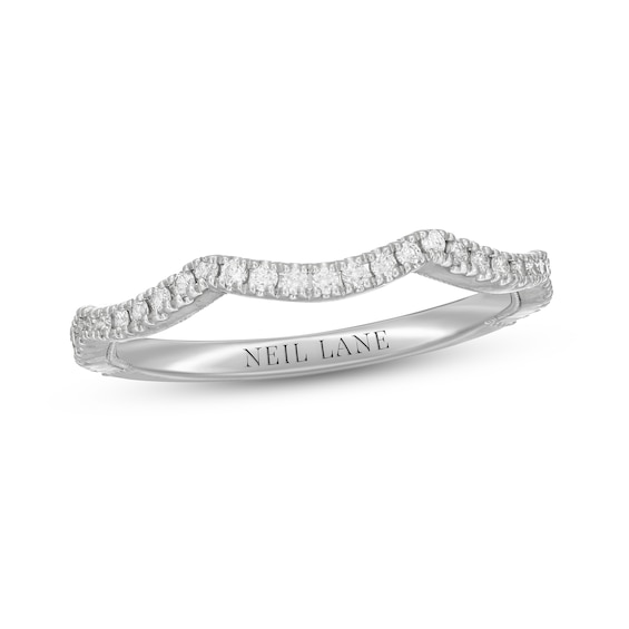 Neil Lane Diamond Wedding Band 1/5 ct tw Round-cut 14K White Gold