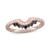 Thumbnail Image 1 of Neil Lane Black & White Diamond Wedding Band 3/8 ct tw Round-cut 14K Rose Gold