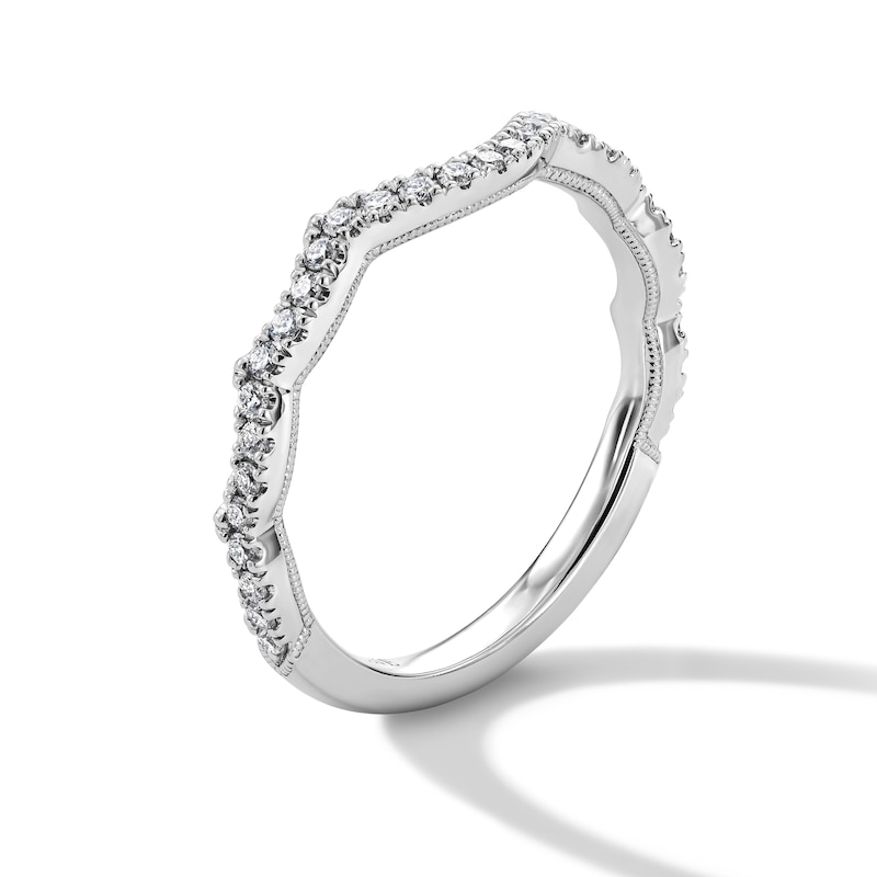 Main Image 2 of Neil Lane Diamond Wedding Band 1/4 ct tw Round-cut 14K White Gold