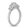 Thumbnail Image 1 of Neil Lane Diamond Three-Stone Engagement Ring 1 ct tw Cushion & Round-cut 14K White Gold