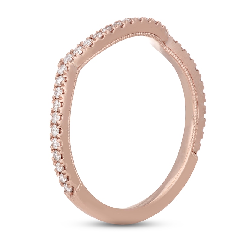 Neil Lane Diamond Wedding Band 1/5 ct tw Round-cut 14K Rose Gold