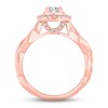 Thumbnail Image 3 of Diamond Engagement Ring 5/8 ct tw Round-cut 14K Rose Gold