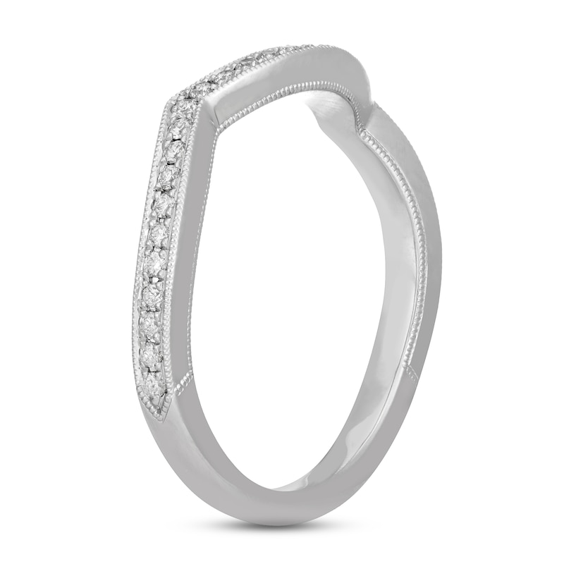 Main Image 2 of Neil Lane Diamond Wedding Band 1/5 ct tw Round-cut 14K White Gold