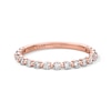 Thumbnail Image 3 of Neil Lane Diamond Wedding Band 3/8 ct tw Round-cut 14K Rose Gold