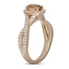 Thumbnail Image 2 of Neil Lane Citrine & Diamond Engagement Ring 5/8 ct tw Round-cut 14K Yellow Gold