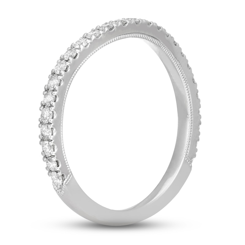 Main Image 2 of Neil Lane Diamond Wedding Band 3/8 ct tw Round-cut 14K White Gold