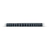 Thumbnail Image 2 of Adore Black Diamond Wedding Band 1/10 ct tw Round-cut 10K White Gold