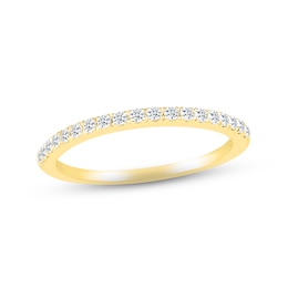 Adore Diamond Wedding Band 1/5 ct tw Round-cut 10K Yellow Gold