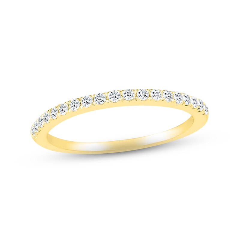 Main Image 1 of Adore Diamond Wedding Band 1/5 ct tw Round-cut 10K Yellow Gold