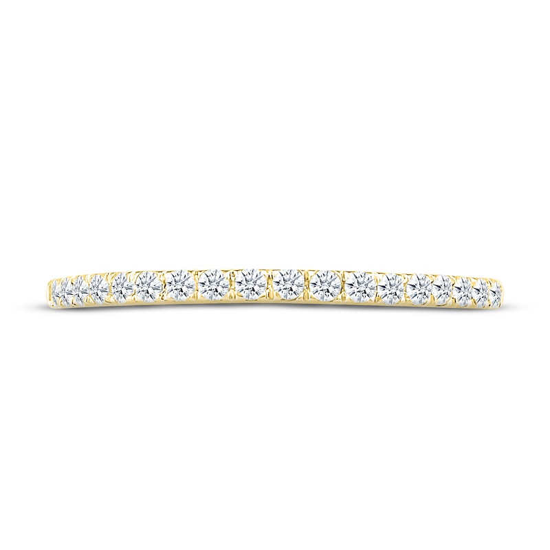 Main Image 2 of Adore Diamond Wedding Band 1/5 ct tw Round-cut 10K Yellow Gold